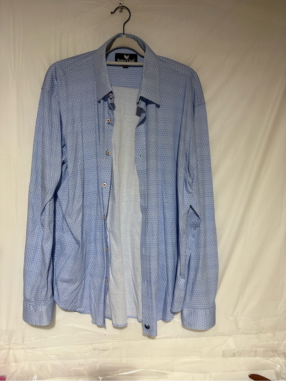 Butter Cloth Light Blue Lightweight Shirt luxury material
